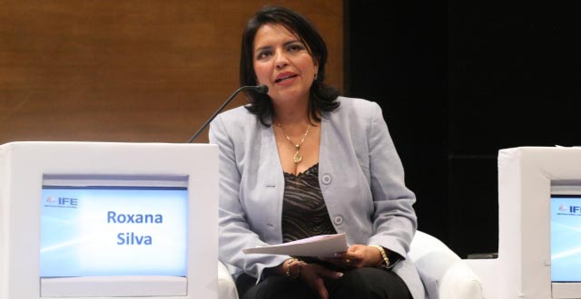 CNE Roxana Silva en debate