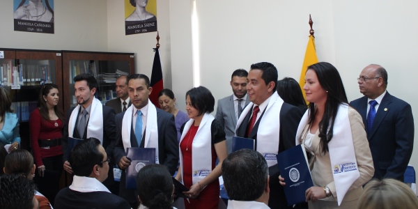 28 funcionarios del CNE se graduaron en Procesos Electorales de las Américas