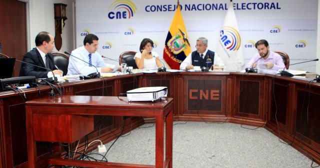 CNE acoge sentencias del Tribunal Contencioso Electoral