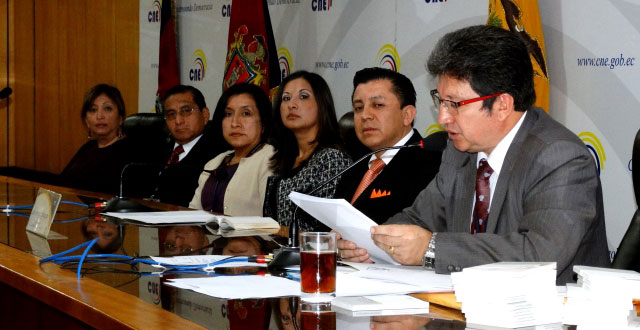 Junta Provincial Electoral de Pichincha proclamó resultados oficiales