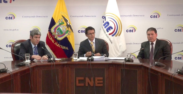 CNE elabora informe técnico de Verificación de Firmas