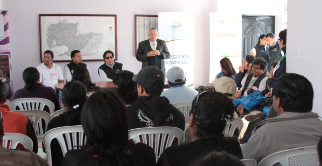 Proyecto ABC de la Democracia se inició en Pichincha