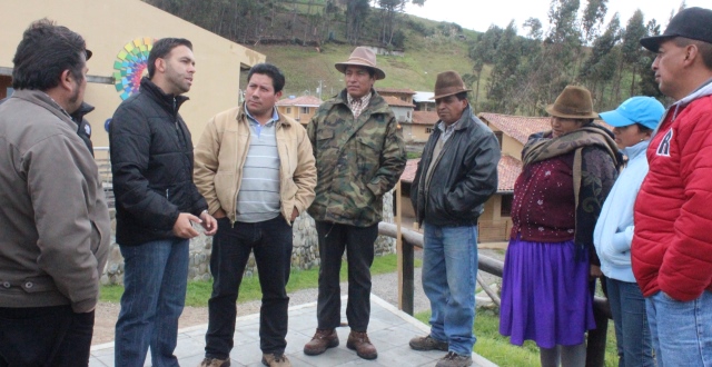 Consejero Juan Pablo Pozo impulsa Proyectos de Democracia Comunitaria en Ingapirca