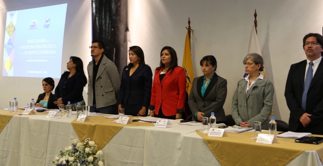 CNE presentó publicación sobre Niveles de Participación Política de la Mujer Ecuatoriana
