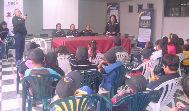 En Carchi se efectuó taller vacacional de formación democrática dirigido a niños y niñas