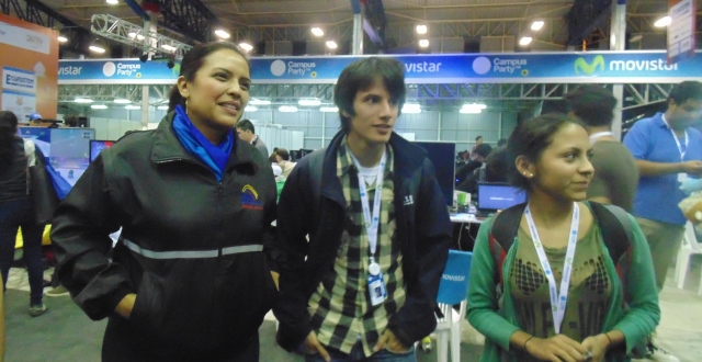 Consejera Roxana Silva, invitada de honor del Campus Party Quito