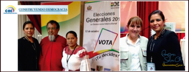 CNE presente en elecciones de Bolivia