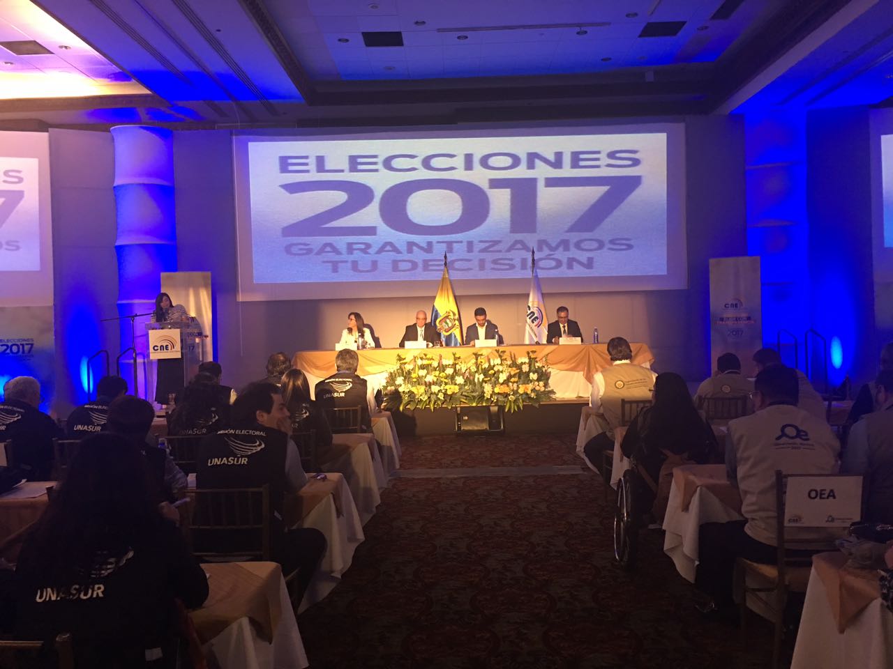 CNE presentó Misiones de observación internacional para las elecciones