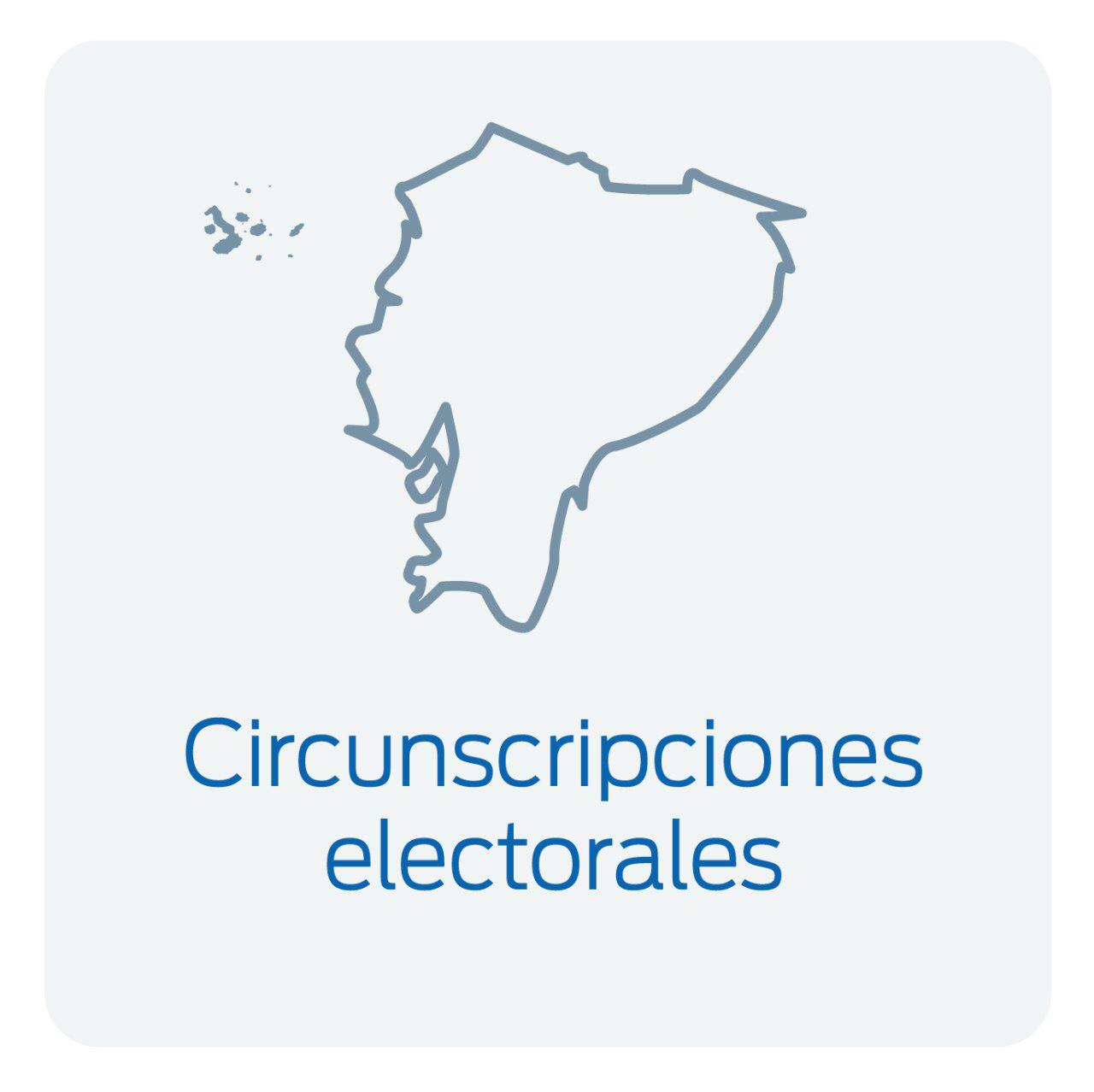 circunscripciones electorales